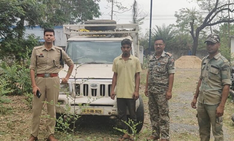 राजपत्रिका : खरसिया में अवैध कबाड़ पर पुलिस का शिकंजा, पिकअप वाहन में लोड 2 टन कबाड़ जब्त कर की गई कार्रवाई KSHITITECH