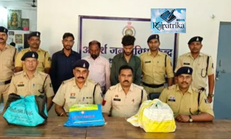 राजपत्रिका : प्रतिबंधित नशीली सिरप के साथ बिक्री करते हुए 02 आरोपी एवं सप्लायर सहित 03 आरोपियों को पकड़ने में पुलिस टीम को मिली सफलता KSHITITECH