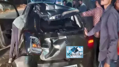 राजपत्रिका : ट्रक चालक ने कार को मारी ठोकर, बाइक सवार आया चपेट में, दो लोग घायल… KSHITITECH