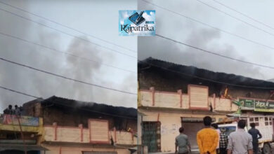 राजपत्रिका : जनरल स्टोर में लगी आग, फायर ब्रिगेड मौके पर मौजूद…लाखों रुपये का सामान नष्ट KSHITITECH