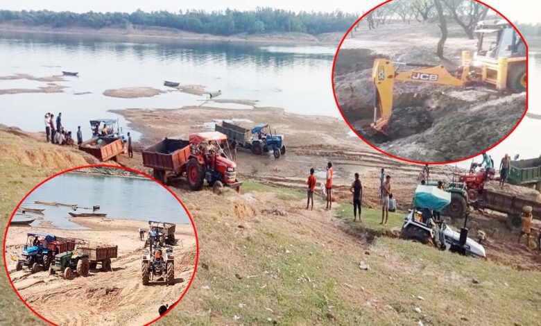 राजपत्रिका : अरपा और शिवनाथ नदी का सीना चीर बेखौफ होकर अवैध रेत निकाल रहे खनिज माफिया, खनिज विभाग के संरक्षण में चल रहा पूरा खेल KSHITITECH
