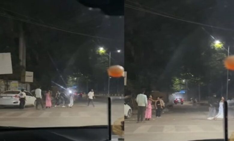 राजपत्रिका : शराब के नशे में सड़क में युवक-युवतियों ने किया जमकर हंगामा... KSHITITECH