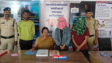 राजपत्रिका : जांजगीर चांपा में अवैध वसूली करने वाले कोरबा के युवक सहित 3 आरोपी गिरफ्तार, दो युवतियां भी शामिल KSHITITECH