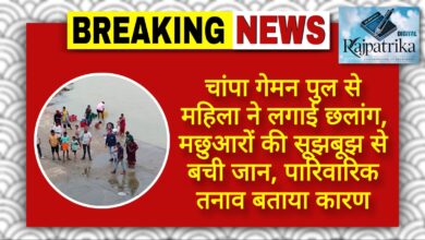 राजपत्रिका : गेमन पुल से महिला ने लगाई छलांग, मछुआरों की सूझबूझ से बची जान, पारिवारिक तनाव बताया कारण KSHITITECH